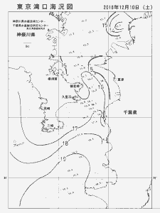 東京湾口海況図(2016/12/10)