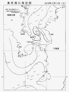 東京湾口海況図(2016/12/17)