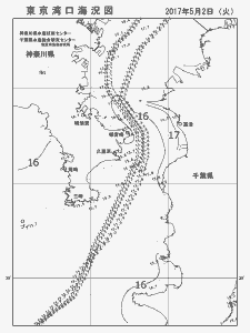 東京湾口海況図(2017/05/02)