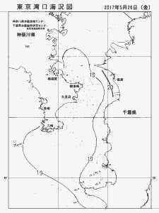 東京湾口海況図(2017/05/26)