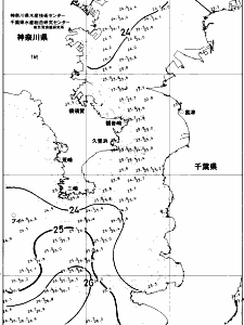 東京湾口海況図(2017/09/06)