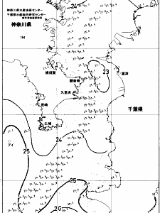 東京湾口海況図(2017/09/07)