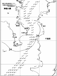 東京湾口海況図(2017/09/22)