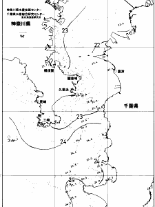 東京湾口海況図(2017/09/24)