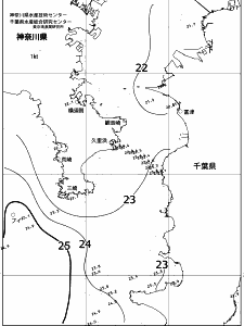 東京湾口海況図(2017/10/06)