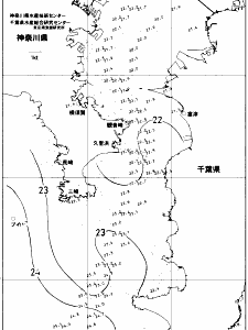 東京湾口海況図(2017/10/07)
