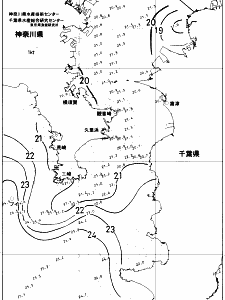 東京湾口海況図(2017/10/17)