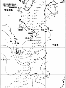東京湾口海況図(2017/10/18)