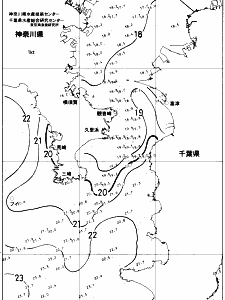 東京湾口海況図(2017/10/26)