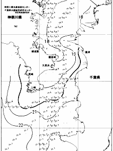 東京湾口海況図(2017/10/29)