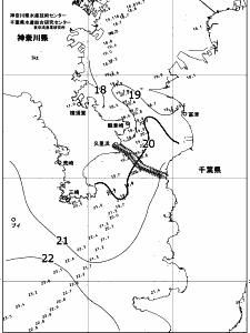 東京湾口海況図(2017/11/06)