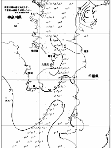東京湾口海況図(2017/11/12)