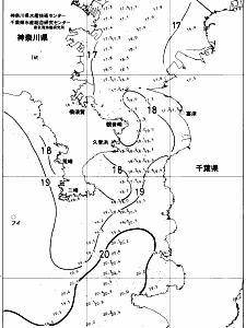 東京湾口海況図(2017/11/18)