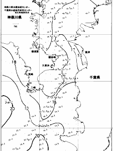 東京湾口海況図(2017/11/23)