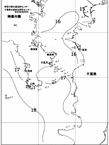 東京湾口海況図(2017/11/27)