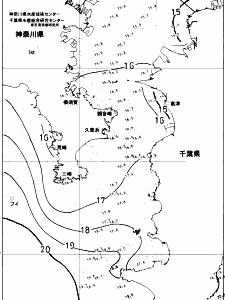東京湾口海況図(2017/11/29)
