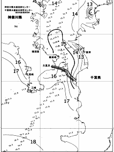 東京湾口海況図(2017/12/14)