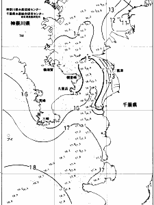 東京湾口海況図(2017/12/15)