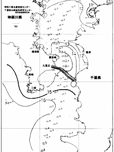 東京湾口海況図(2017/12/29)