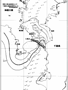 東京湾口海況図(2018/01/01)