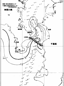 東京湾口海況図(2018/01/03)