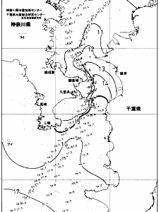 東京湾口海況図(2018/01/18)