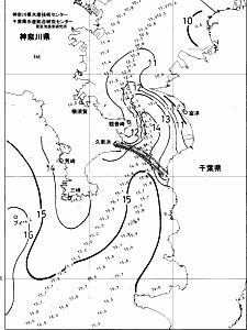 東京湾口海況図(2018/01/23)