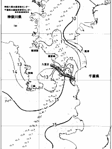東京湾口海況図(2018/01/25)