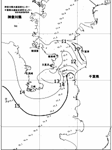 東京湾口海況図(2018/01/26)