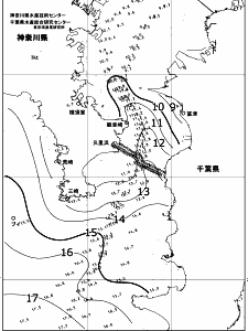 東京湾口海況図(2018/01/30)