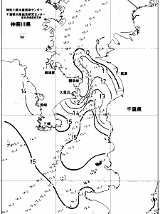 東京湾口海況図(2018/02/09)