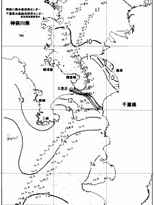 東京湾口海況図(2018/02/13)
