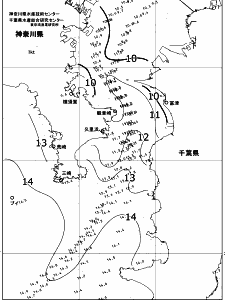東京湾口海況図(2018/02/14)