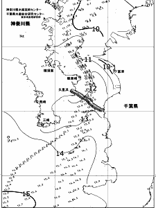 東京湾口海況図(2018/02/15)