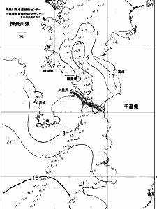 東京湾口海況図(2018/02/17)