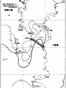 東京湾口海況図(2018/02/21)