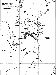東京湾口海況図(2018/02/22)