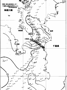東京湾口海況図(2018/02/25)