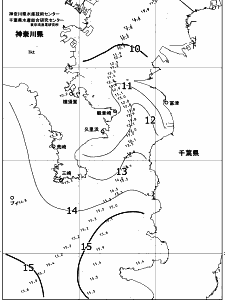 東京湾口海況図(2018/03/01)