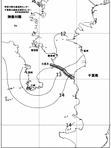 東京湾口海況図(2018/03/07)