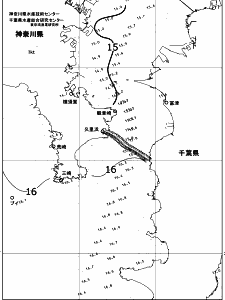 東京湾口海況図(2018/04/09)