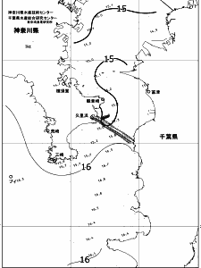 東京湾口海況図(2018/04/10)