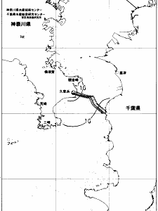 東京湾口海況図(2018/04/15)