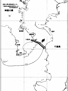 東京湾口海況図(2018/04/24)
