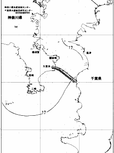 東京湾口海況図(2018/04/25)