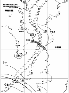 東京湾口海況図(2018/04/30)