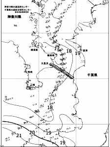 東京湾口海況図(2018/05/01)