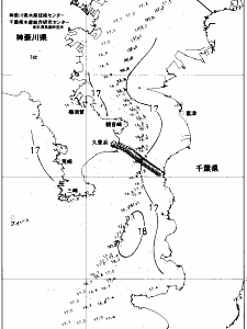 東京湾口海況図(2018/05/09)
