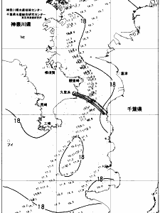 東京湾口海況図(2018/05/13)