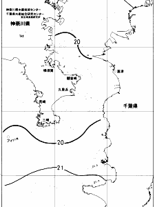 東京湾口海況図(2018/05/24)